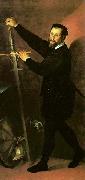 Portrait of a man with a sword Bartolomeo Passerotti